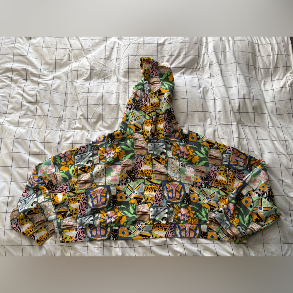 4X Lucy & Yak Cropped Hoodie